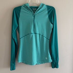 Mountain Hardware Hooded Base Layer shirt